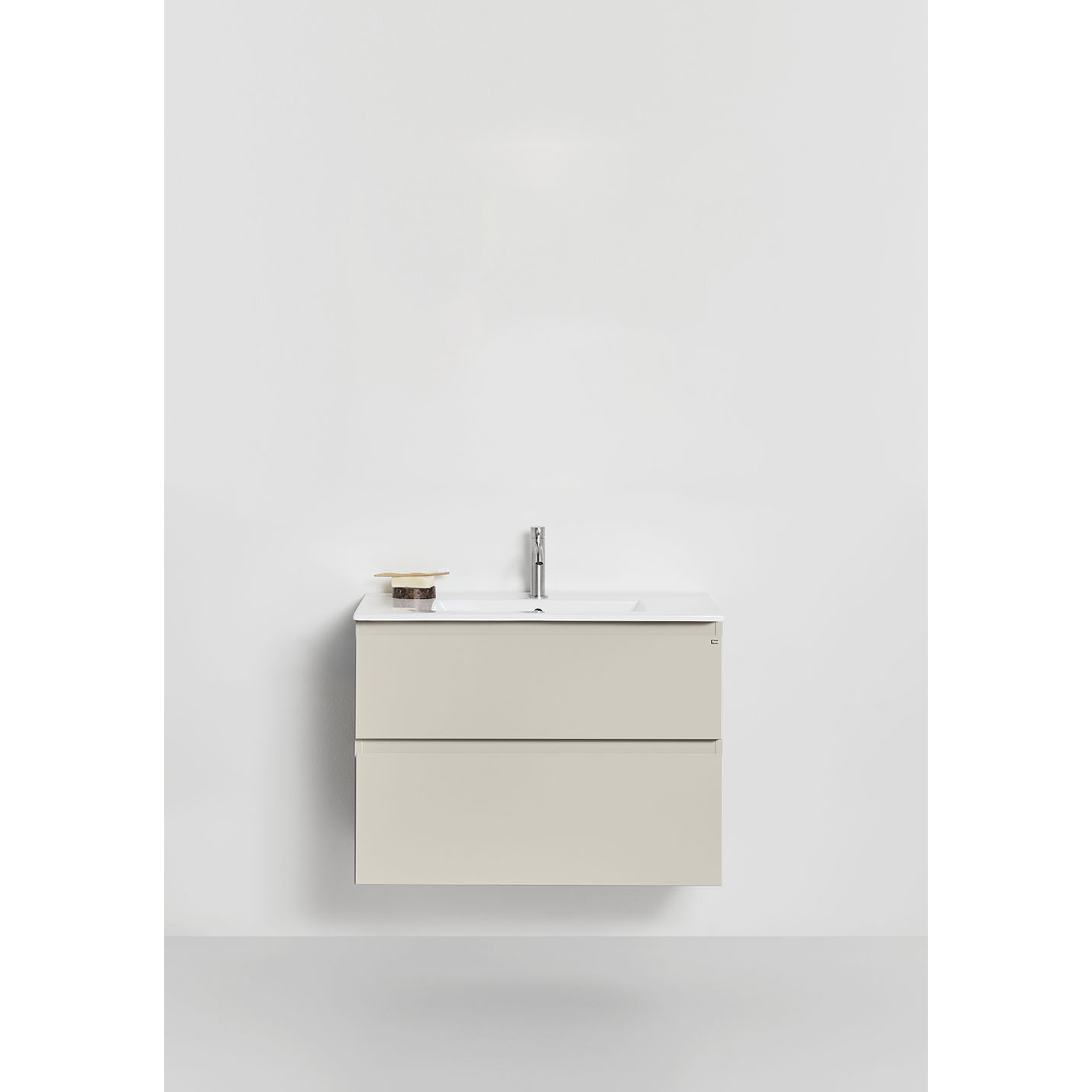 Tvättställsskåp Hafa Go Plus med Tvättställ Beige, B: 810mm