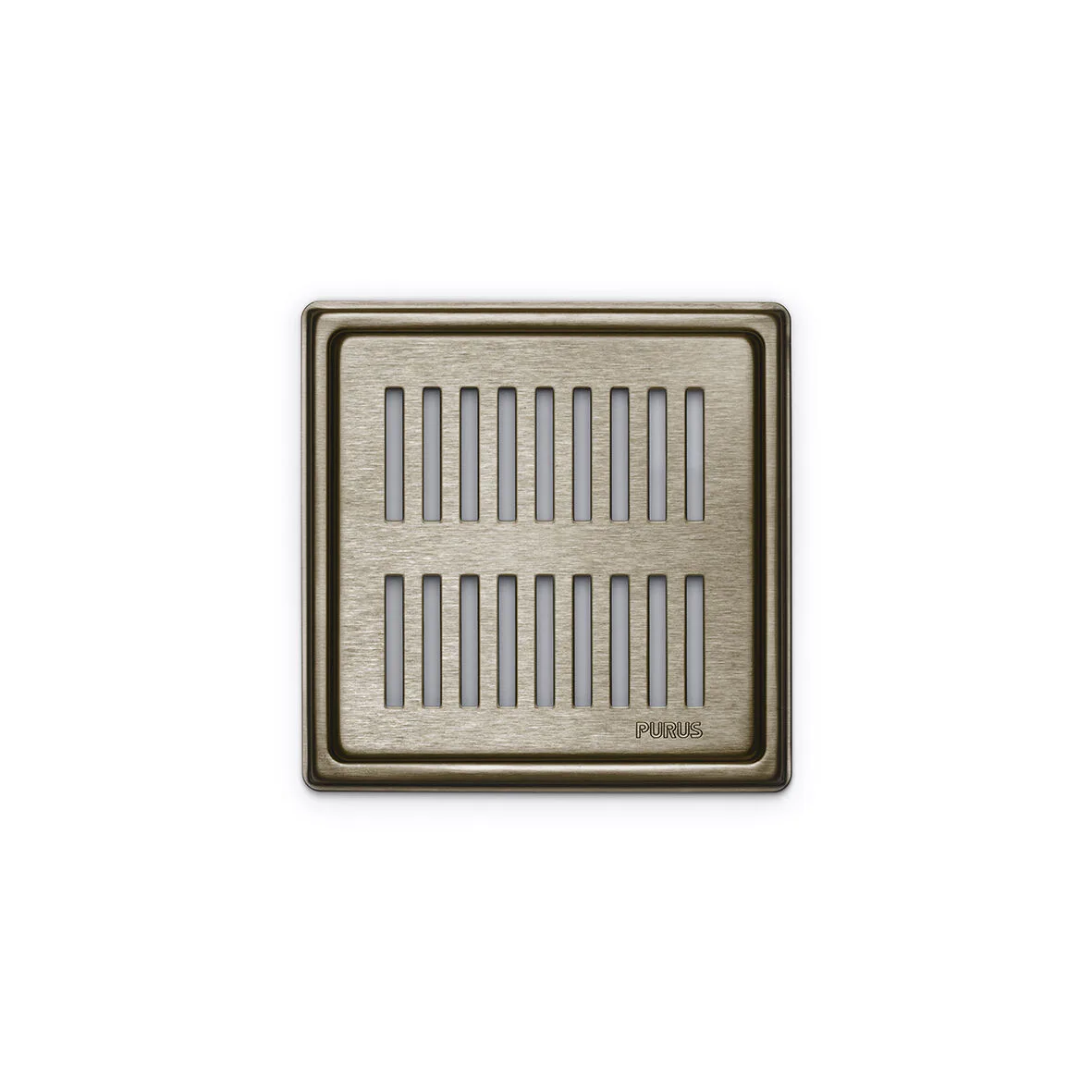 KLINKERRAM RIB BRONS 155X155 PURUS SQUARE Färg: Brons