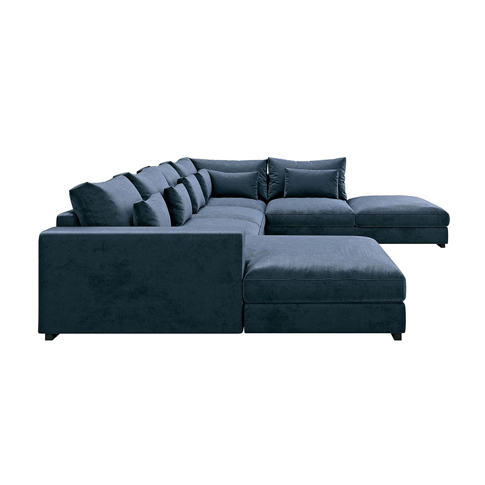 U-modulsoffa Bloomington Dubai med Divan Sammet