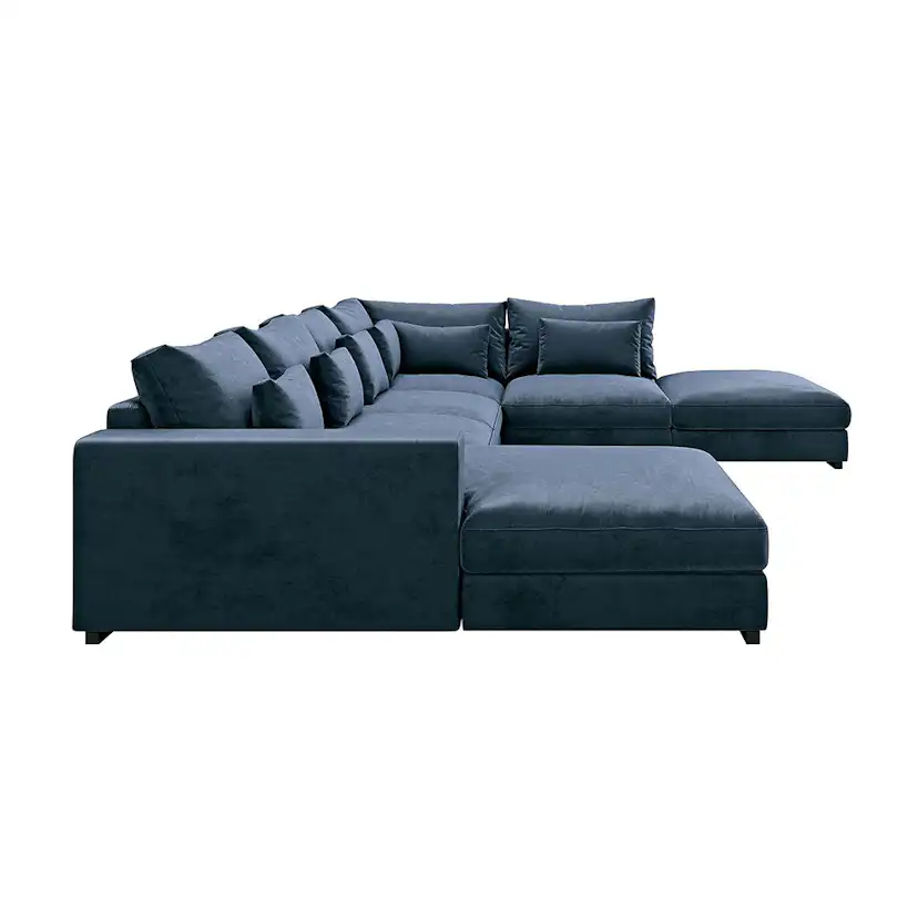 U-modulsoffa Bloomington Dubai med Divan Sammet