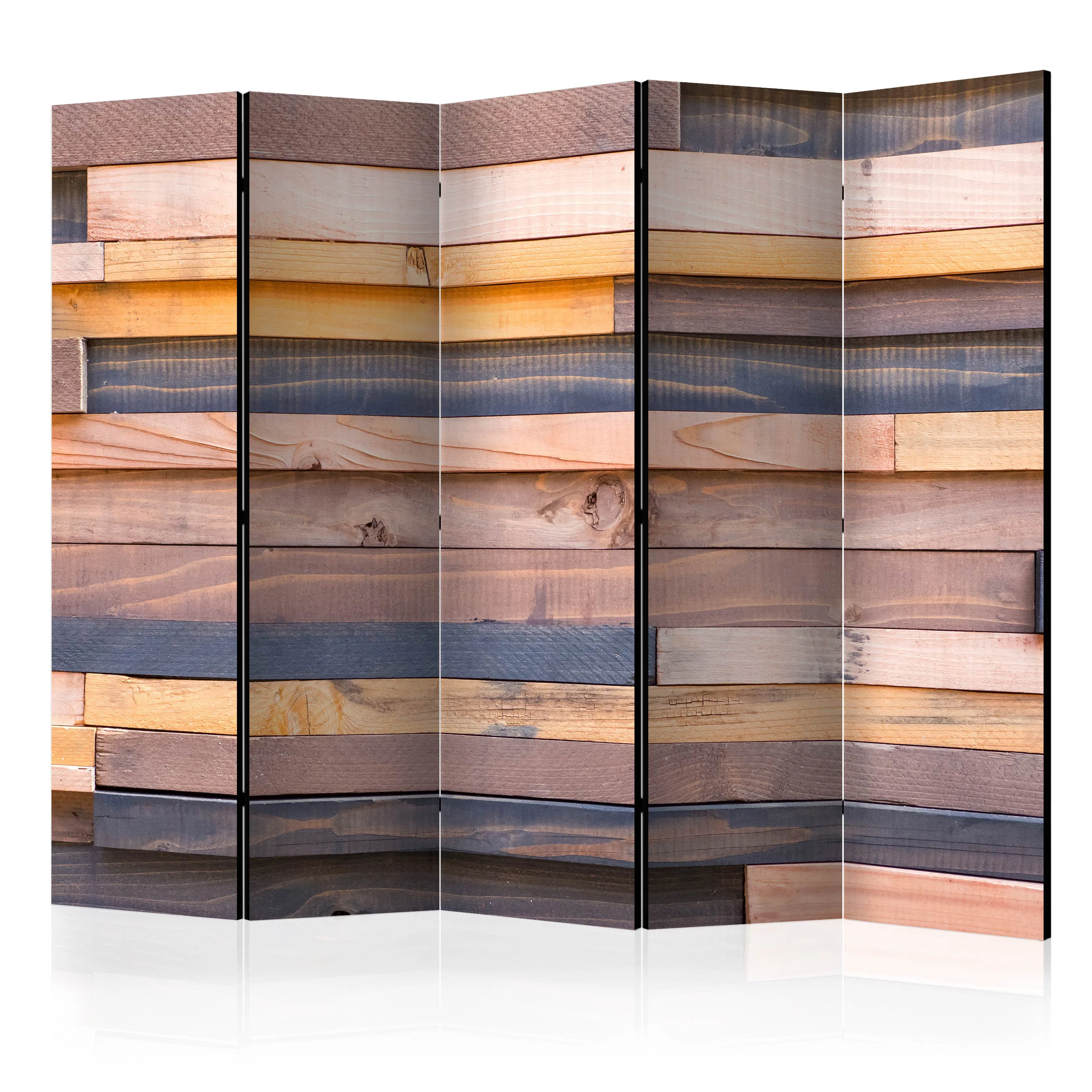 Rumsavdelare Skärmvägg Arkiio Wooden Castle II 225x172 cm