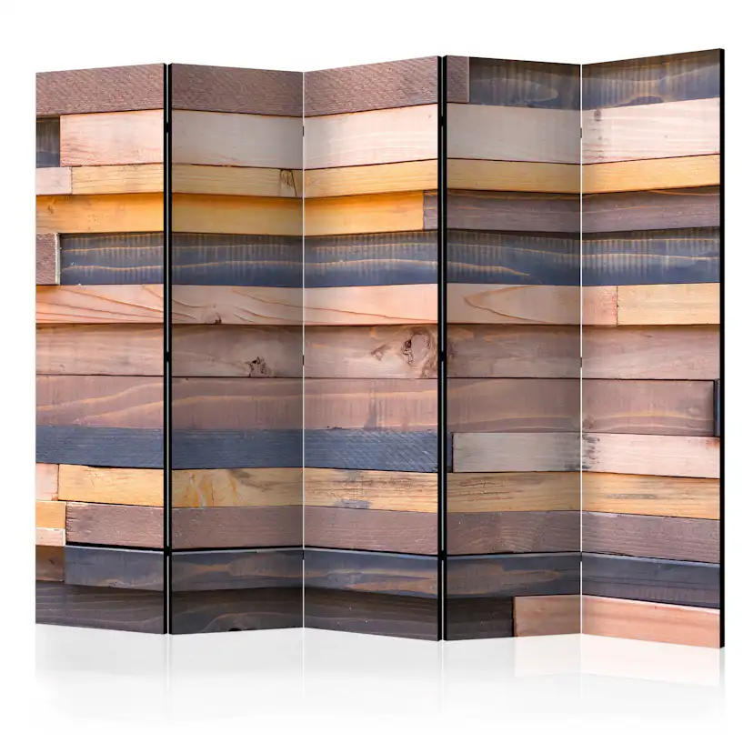 Rumsavdelare Skärmvägg Arkiio Wooden Castle II 225x172 cm