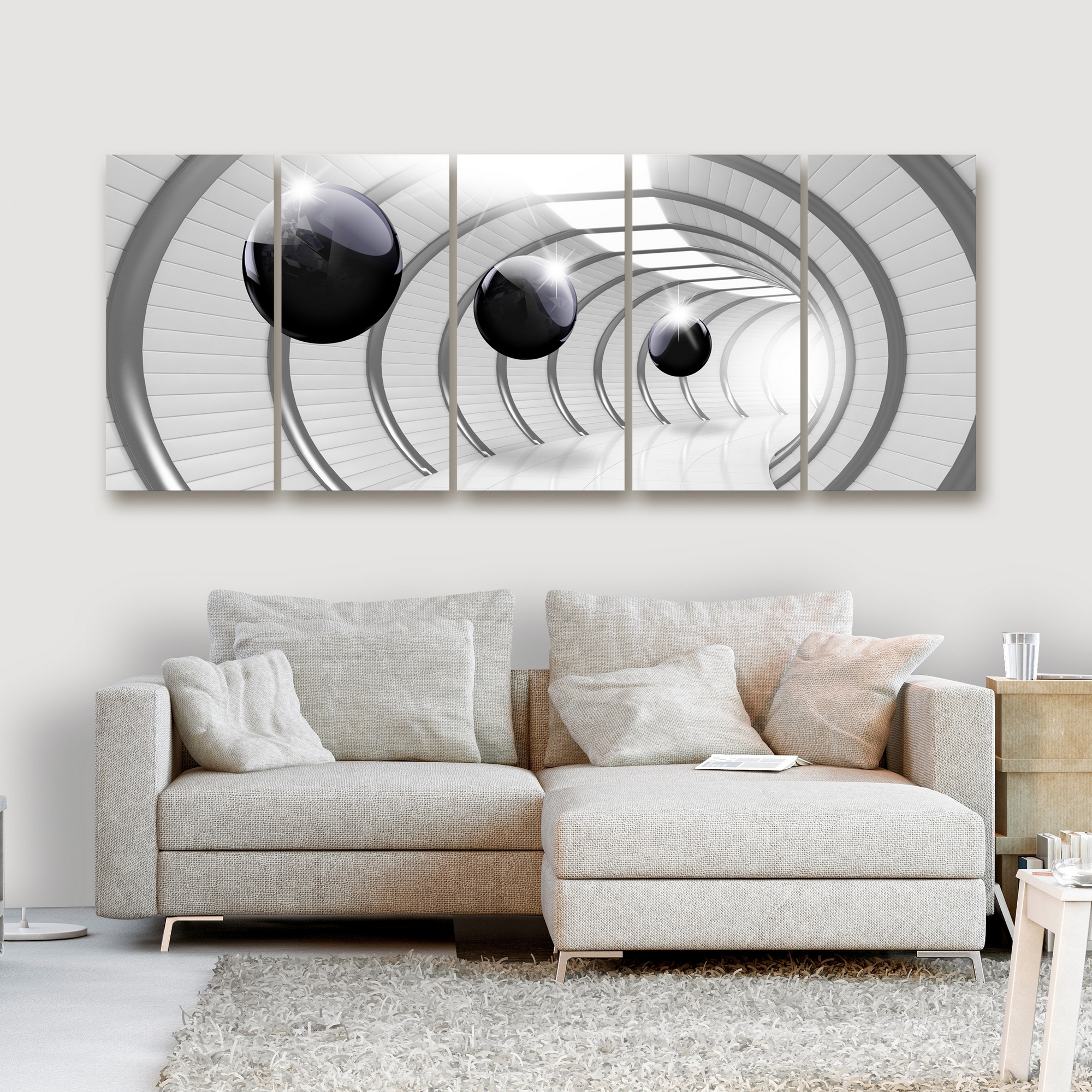 Tavla Arkiio Space Tunnel Narrow 5 delar