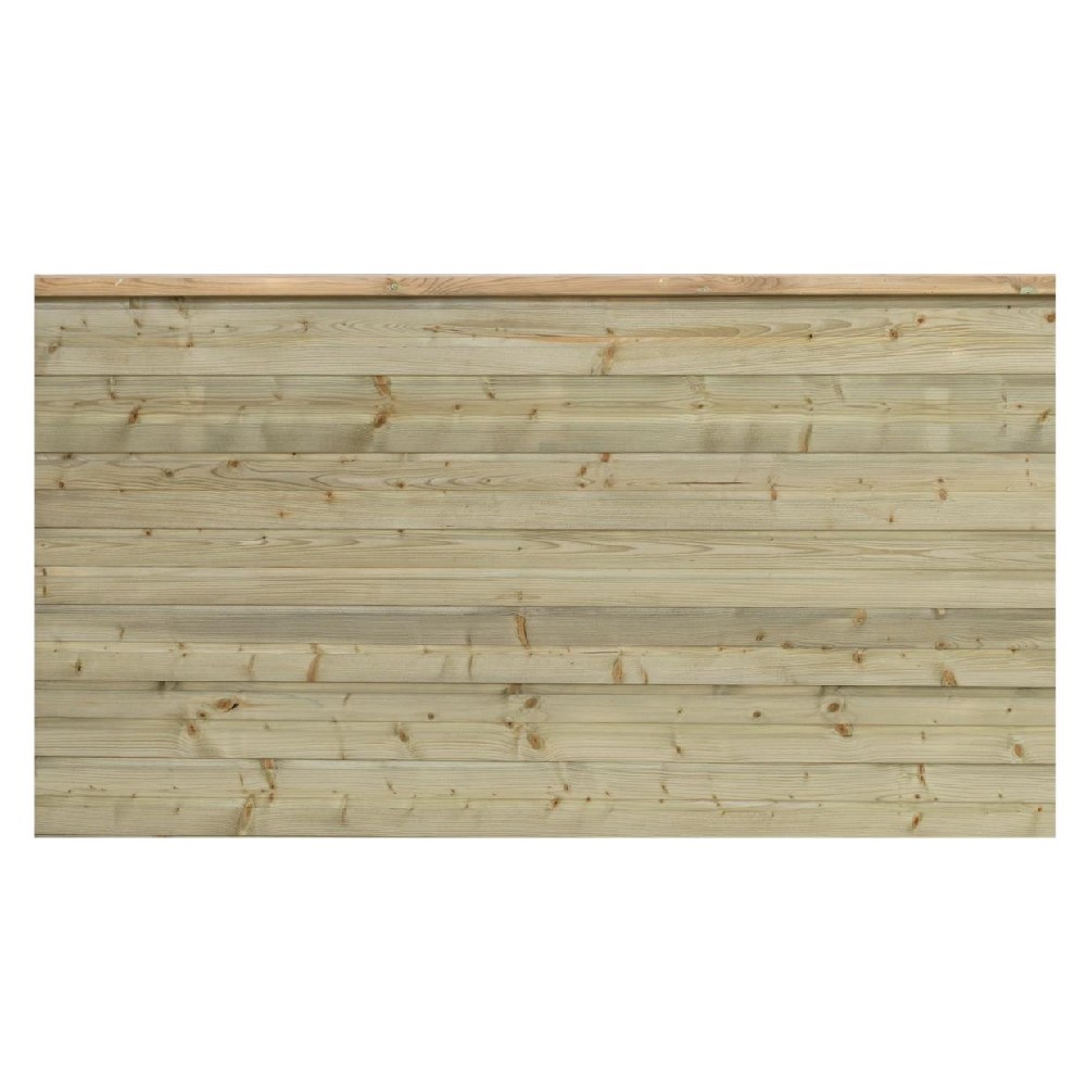 PLUS Plank profilstaket 174x91 cm inkl. toppbräda Tryckimpregnerad