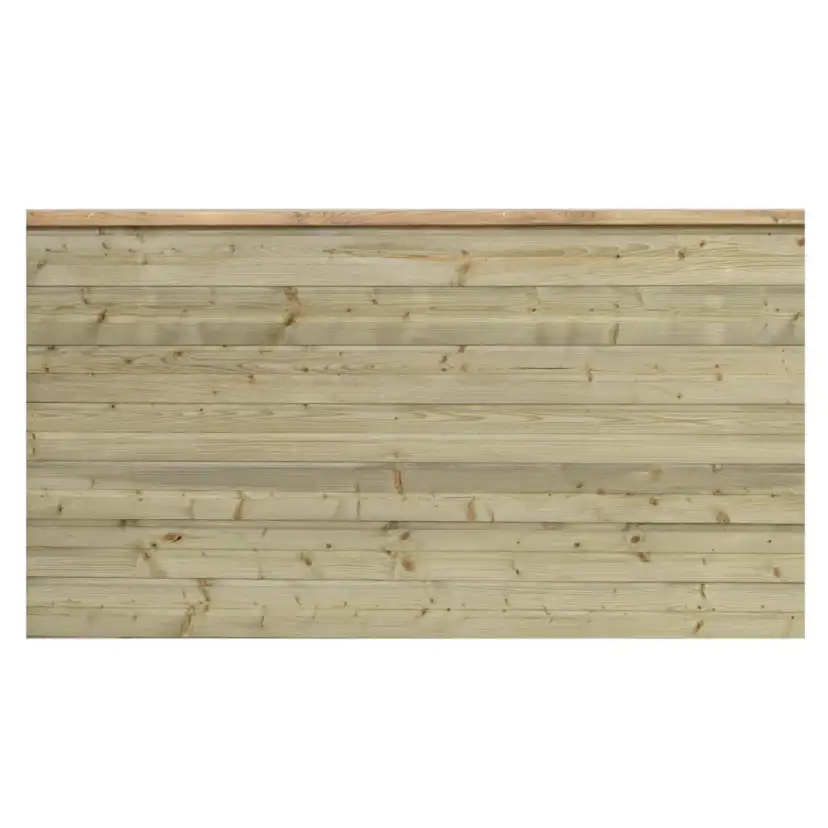 PLUS Plank profilstaket 174x91 cm inkl. toppbräda Tryckimpregnerad
