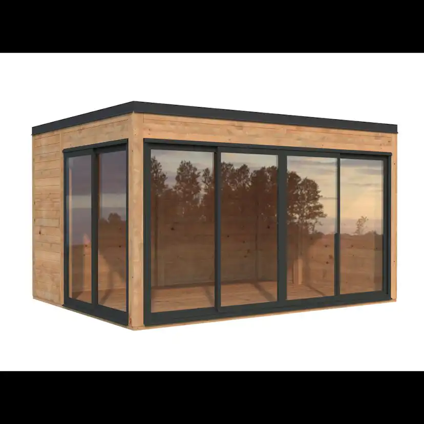 Stuga Palmako Serena 13,4 m² Set 1 Slide Plus (inv. 12,6 m²)