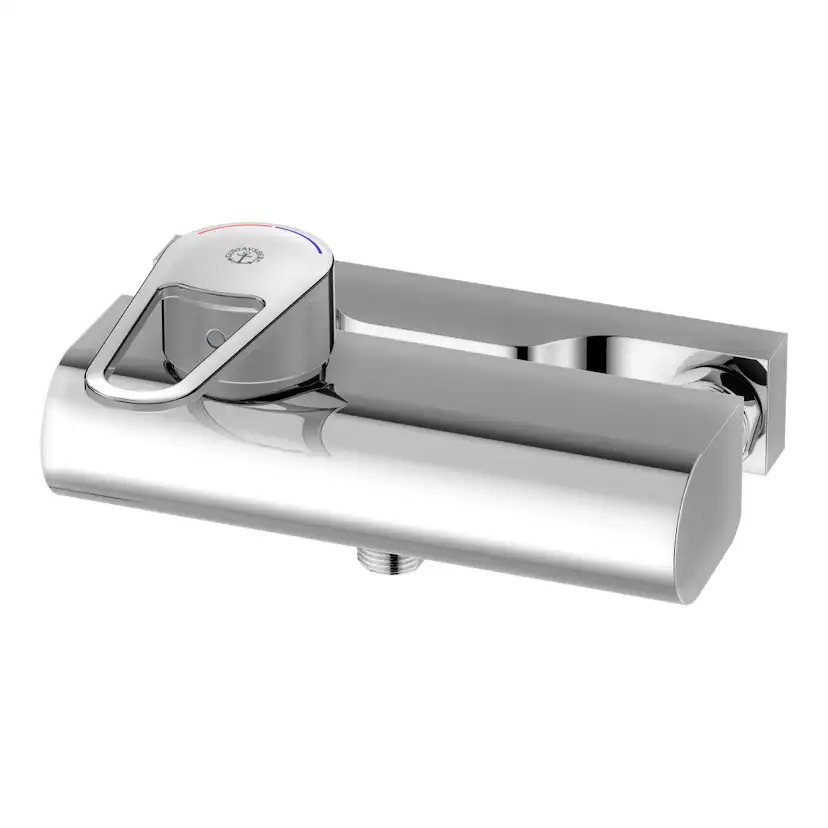 Duschblandare Gustavsberg Nya Nautic Ettgrepp med Anslutning Nedåt 160/40 cc