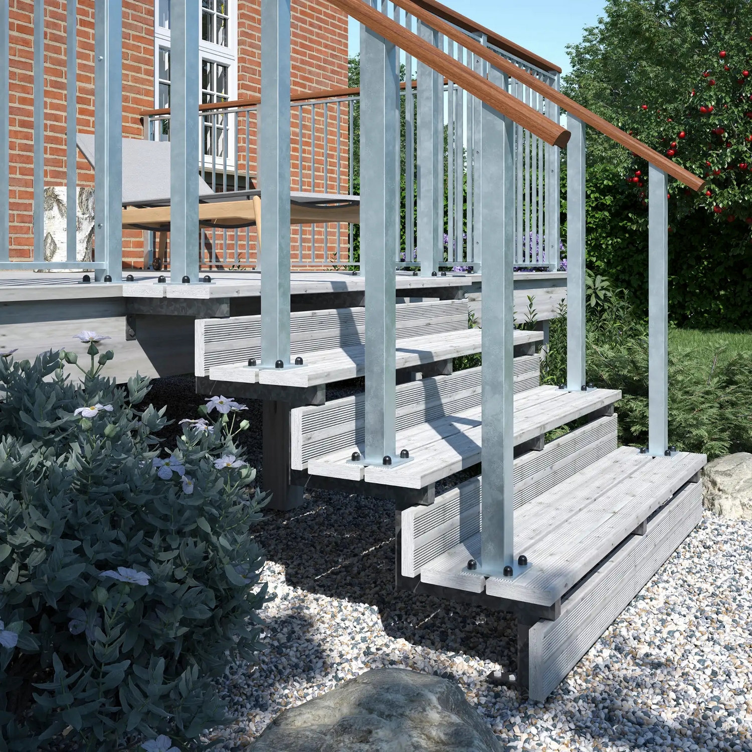 Terrasstrappa PLUS 34,2-120 Grader 5464