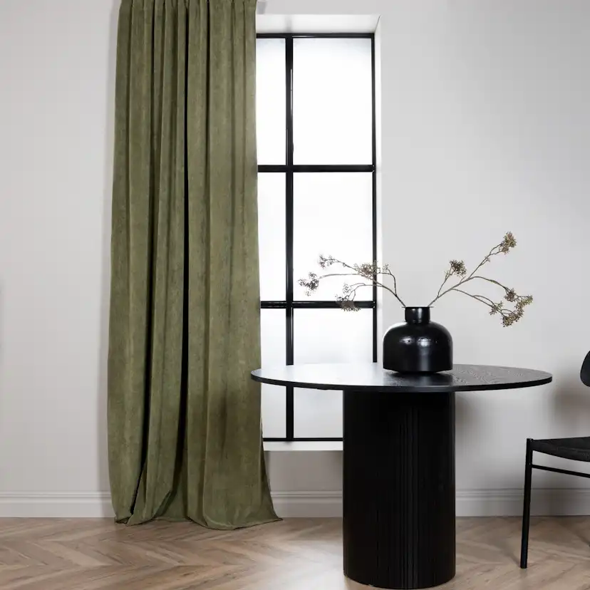 Elma Curtain Manchester - 2-pack - Green - 140*240 Grön
