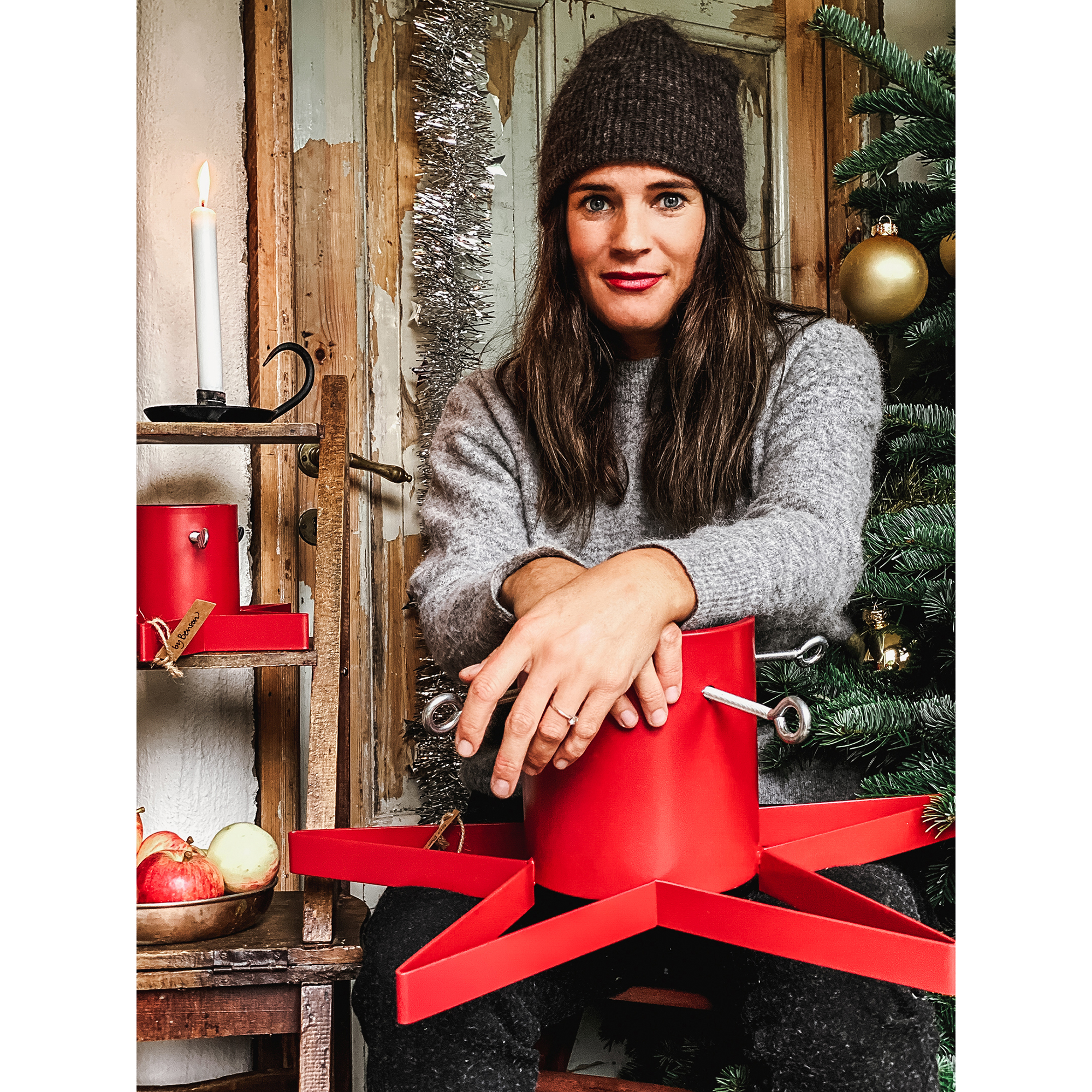 Julgransfot by Benson Stand Star