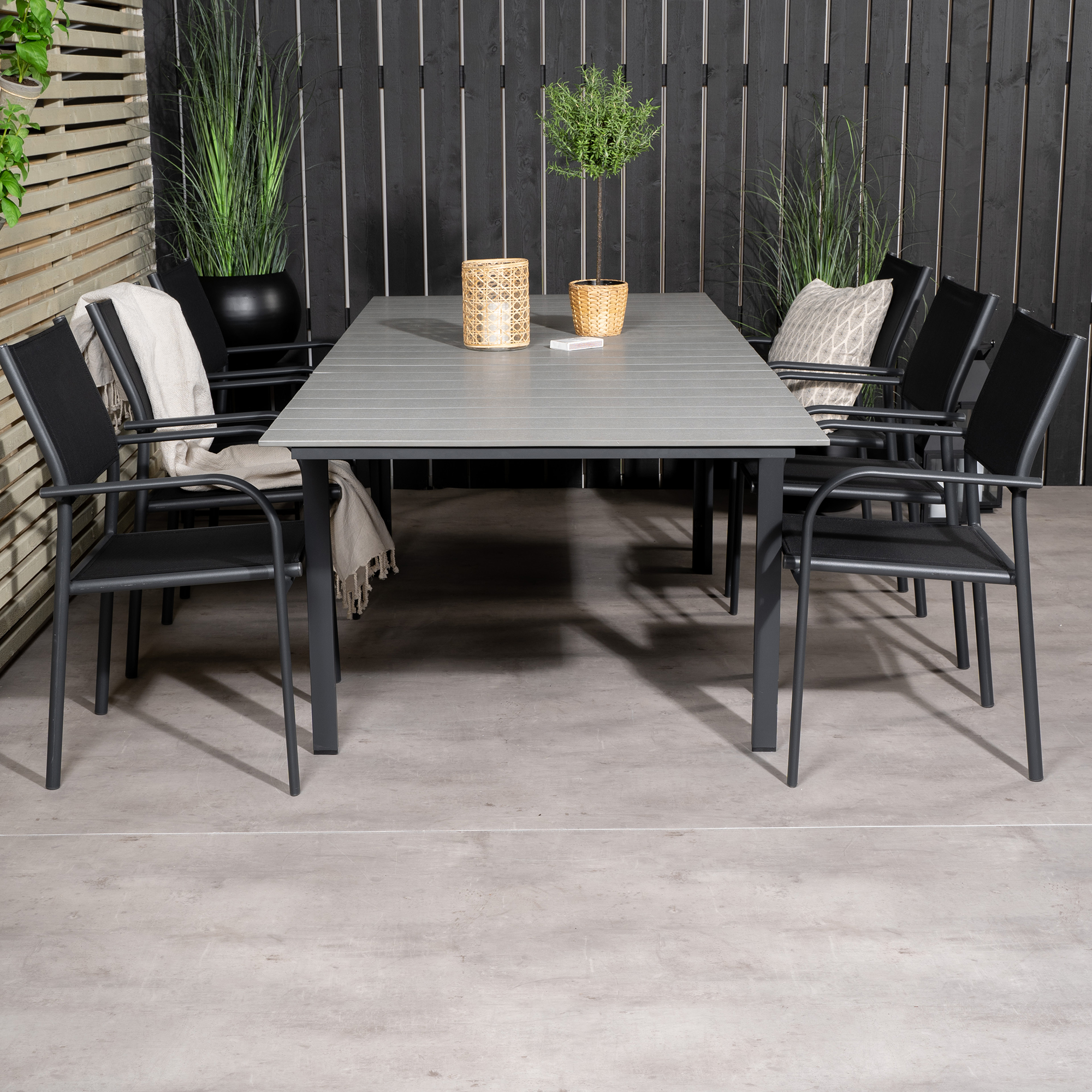 Matgrupp Venture Home Lova 160/240 med 6 Siri Matstolar