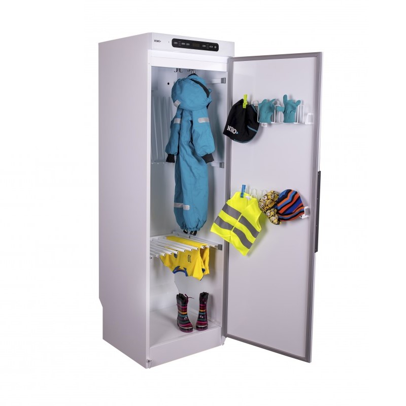 Torkskåp Nimo Solano Drying Cabinet 60 1900 Extreme Vit med Krokar