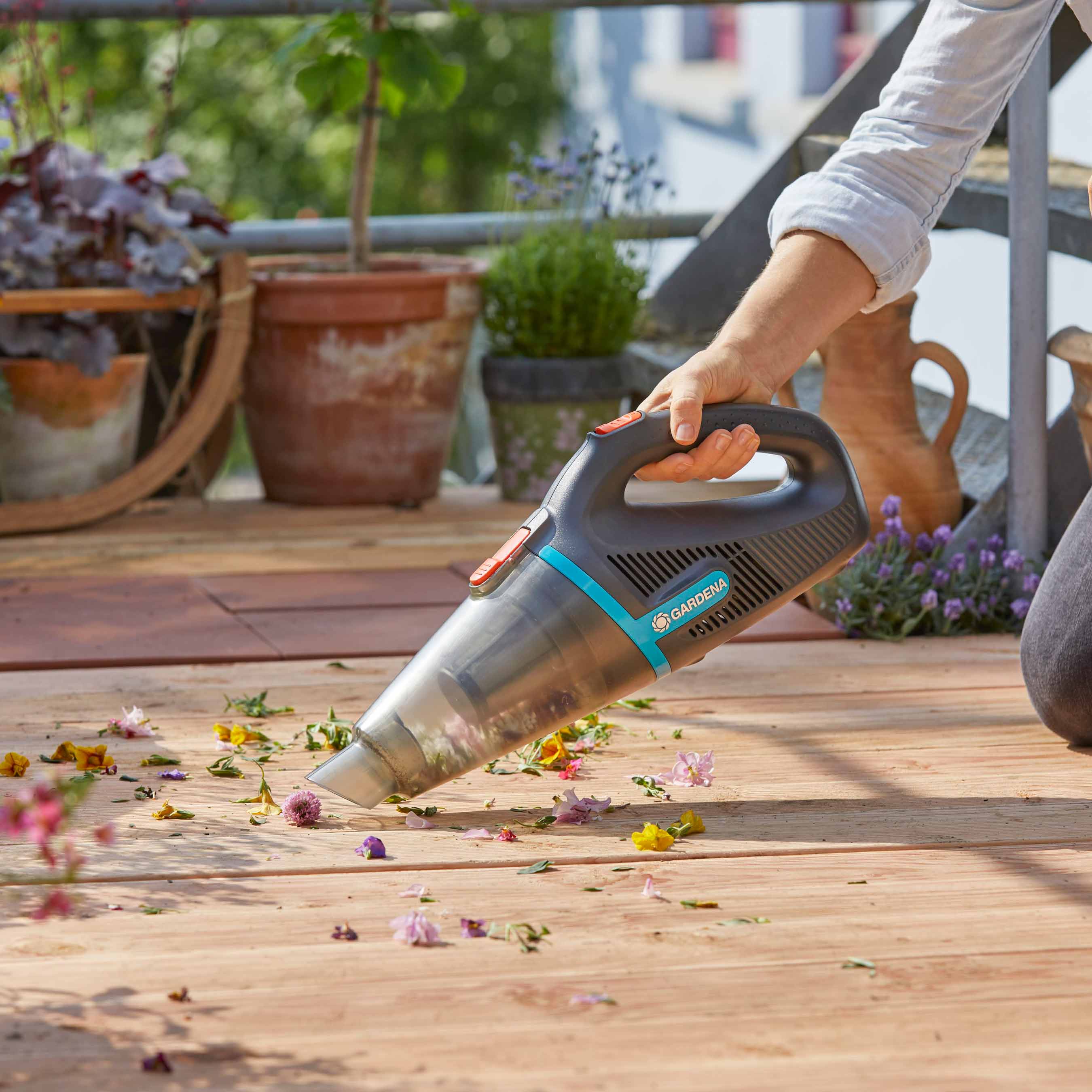 Utomhusdammsugare Gardena Handy EasyClean Li