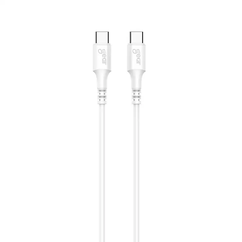 Laddare GEAR 220V 1xUSB-C PD/PPS 30W + Cable USB-C to USB-C