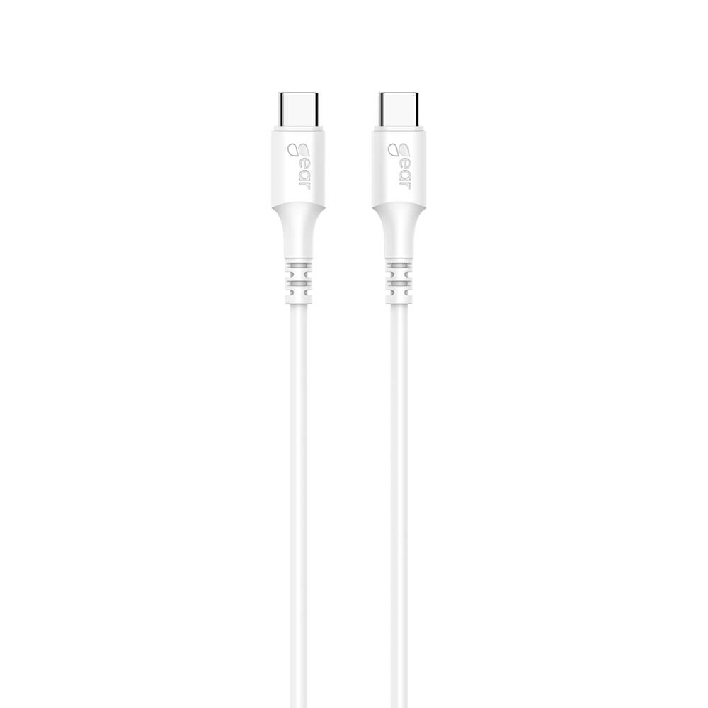 Laddare GEAR 220V 1xUSB-C PD/PPS 30W + Cable USB-C to USB-C