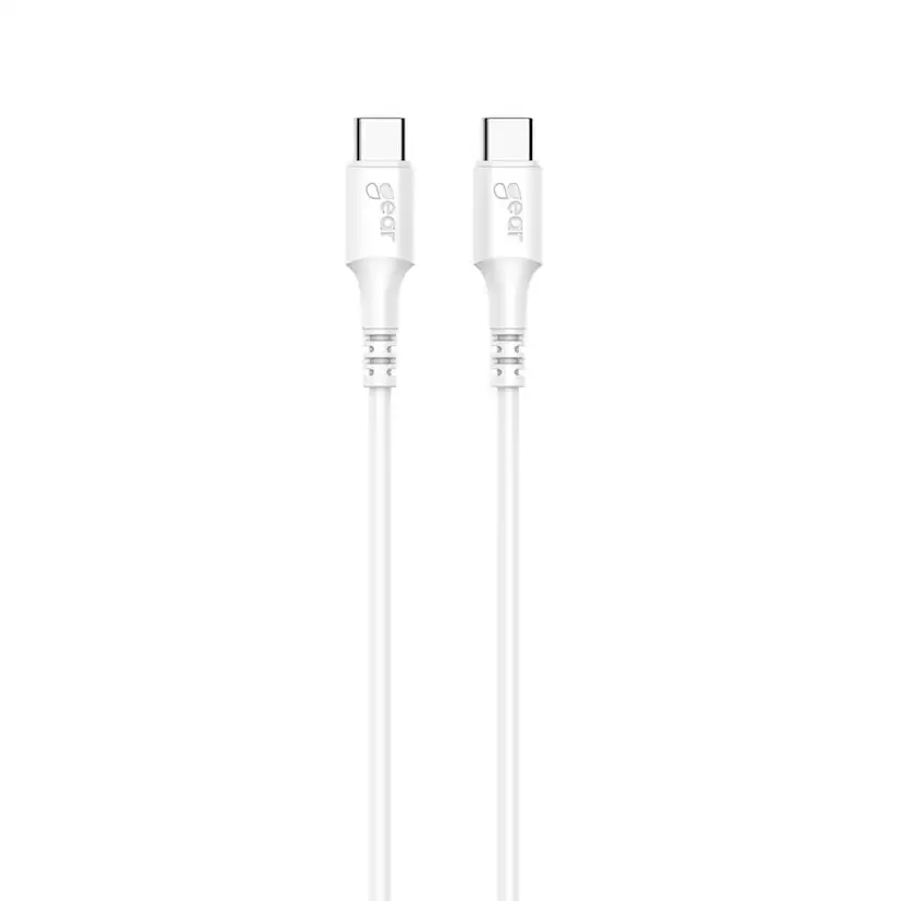 Laddare GEAR 220V 1xUSB-C PD/PPS 30W + Cable USB-C to USB-C