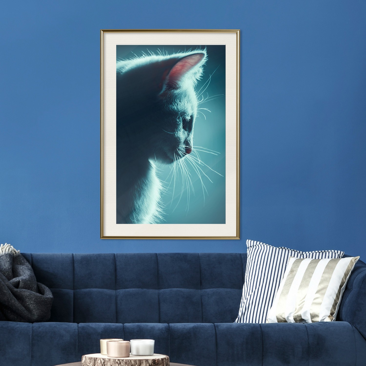 Poster Artgeist Affisch Night Tramp