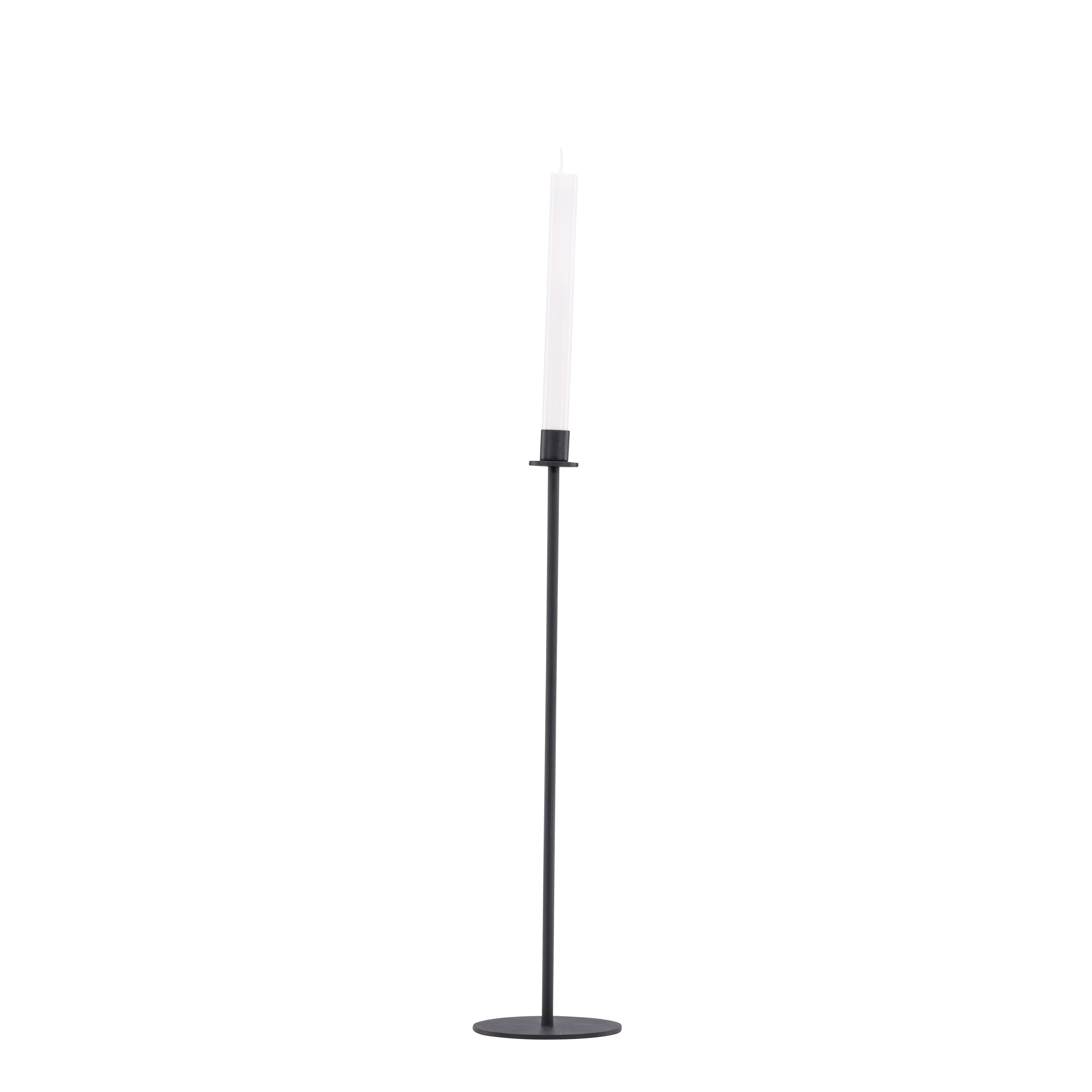 Högehall H60cm Candlestick  - Black  / 60 cm