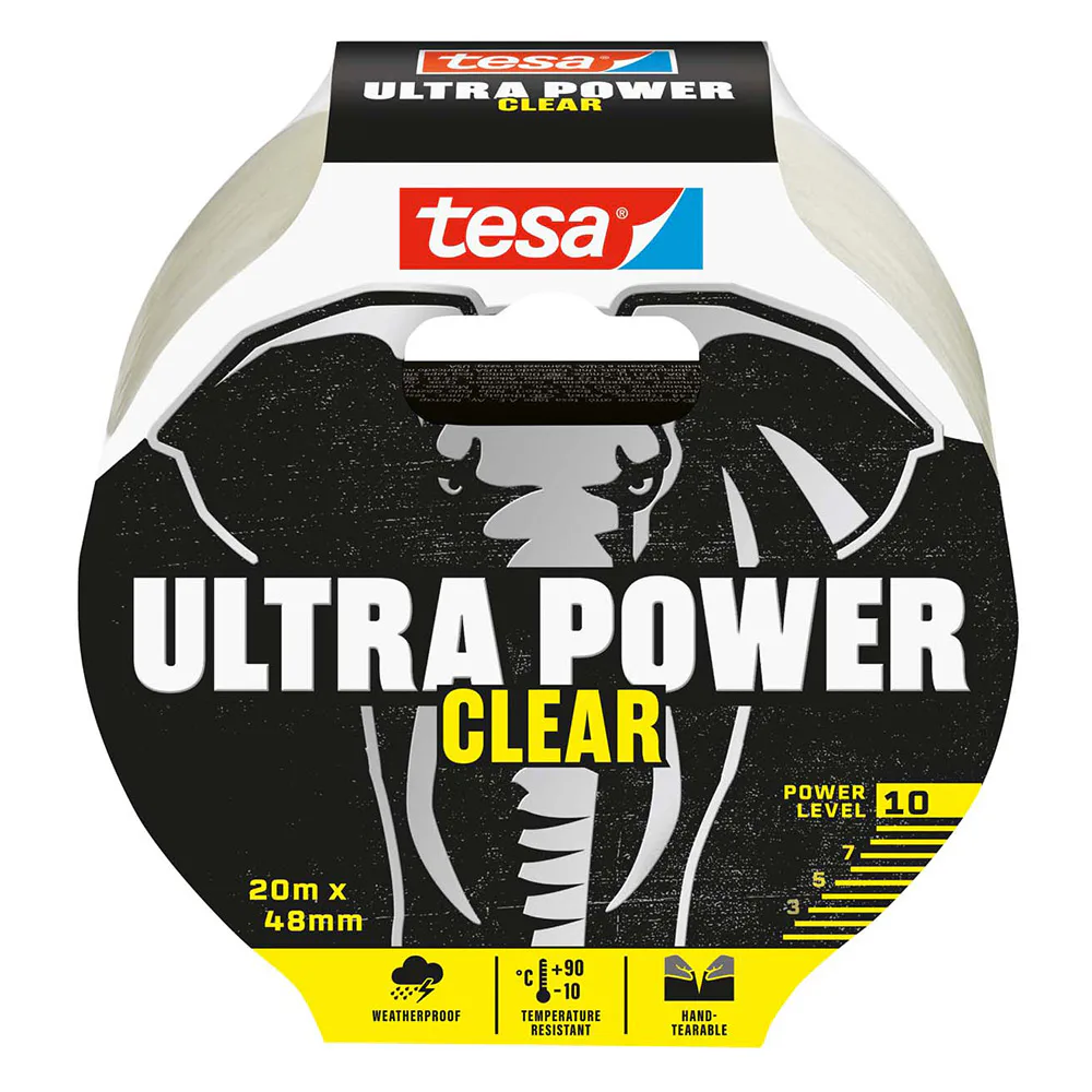 Reparationstejp Tesa 48 mm x 20 m Transparent