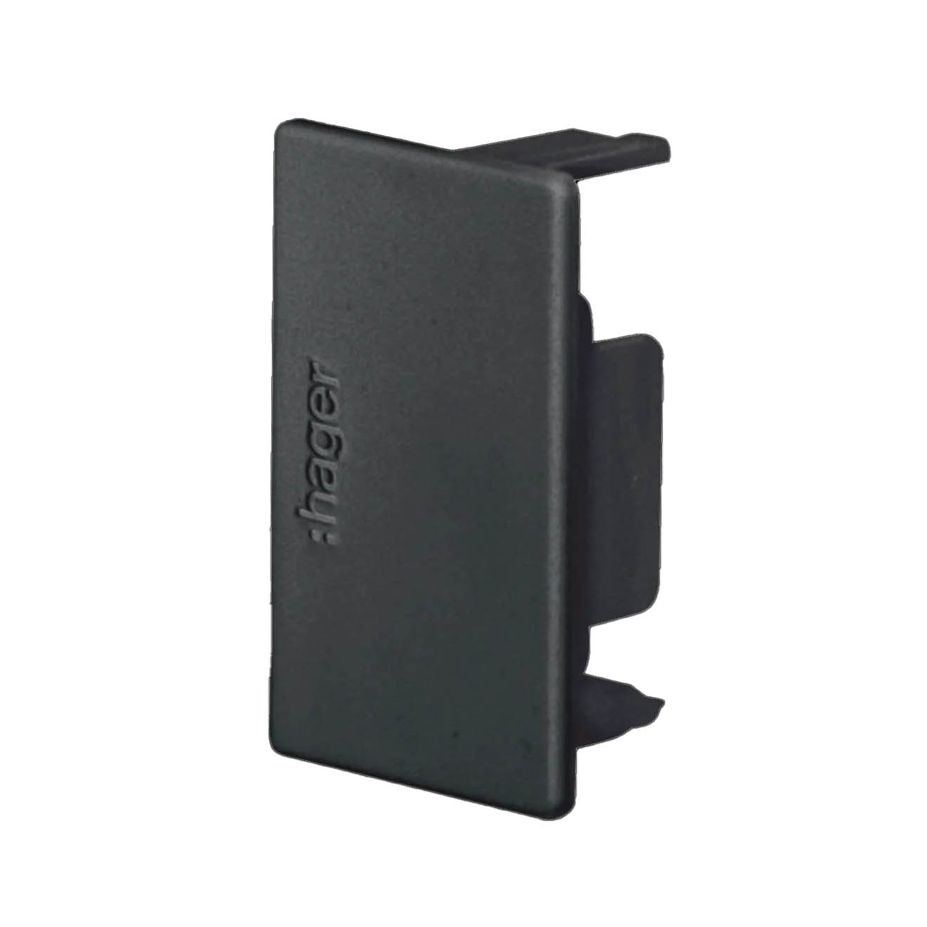 Ändstycke till Matarkanal Hager LF/LFH 30 x 45 mm Halogenfri