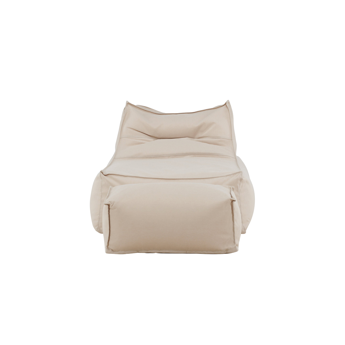 Redang Relaxbag with Ottoman   -  Beige Beige