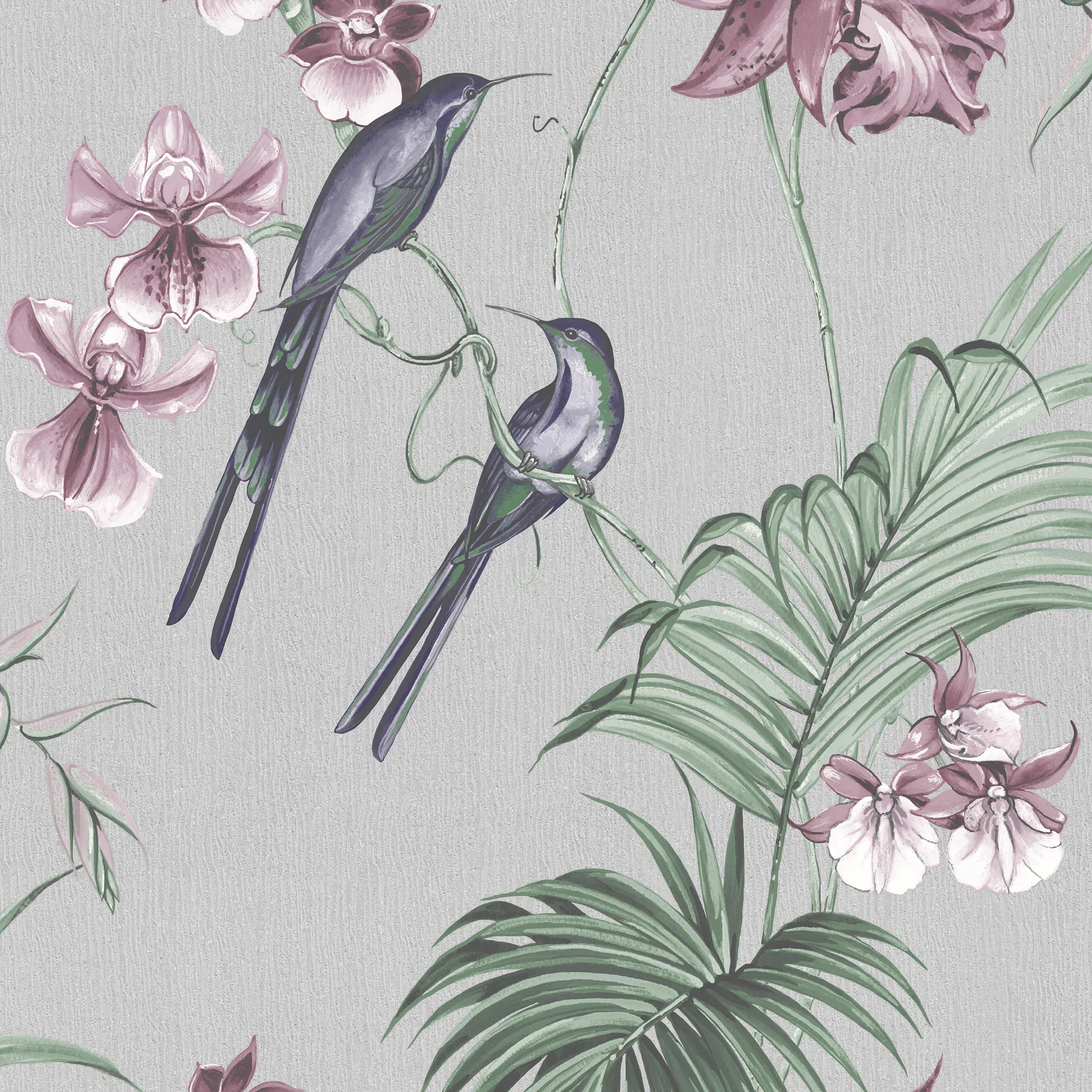 Tapet Boutique Julien McDonald Utopia Grey Grå