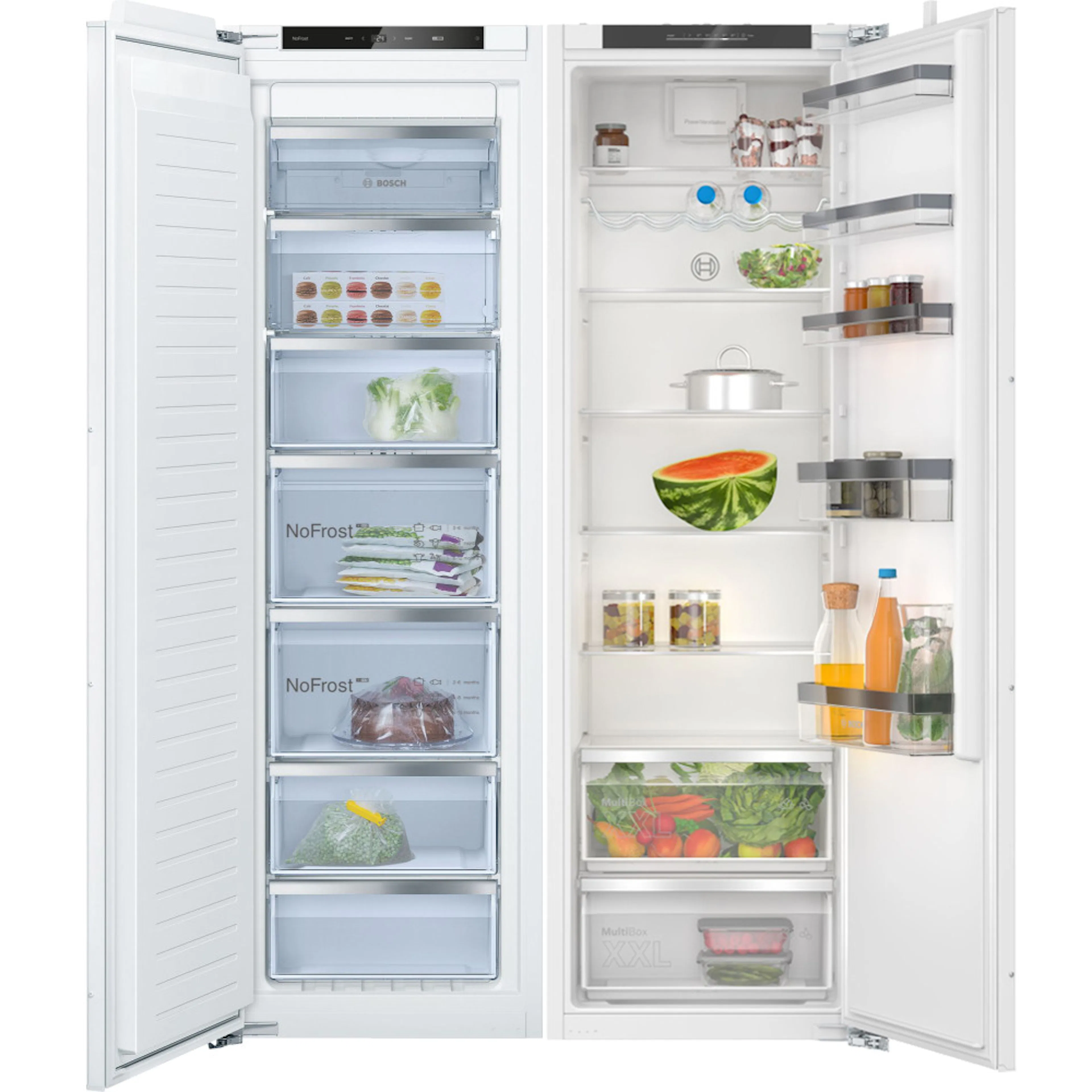 Kyl/Frys Paket Bosch KIR81VFE0 + GIN81VEE0
