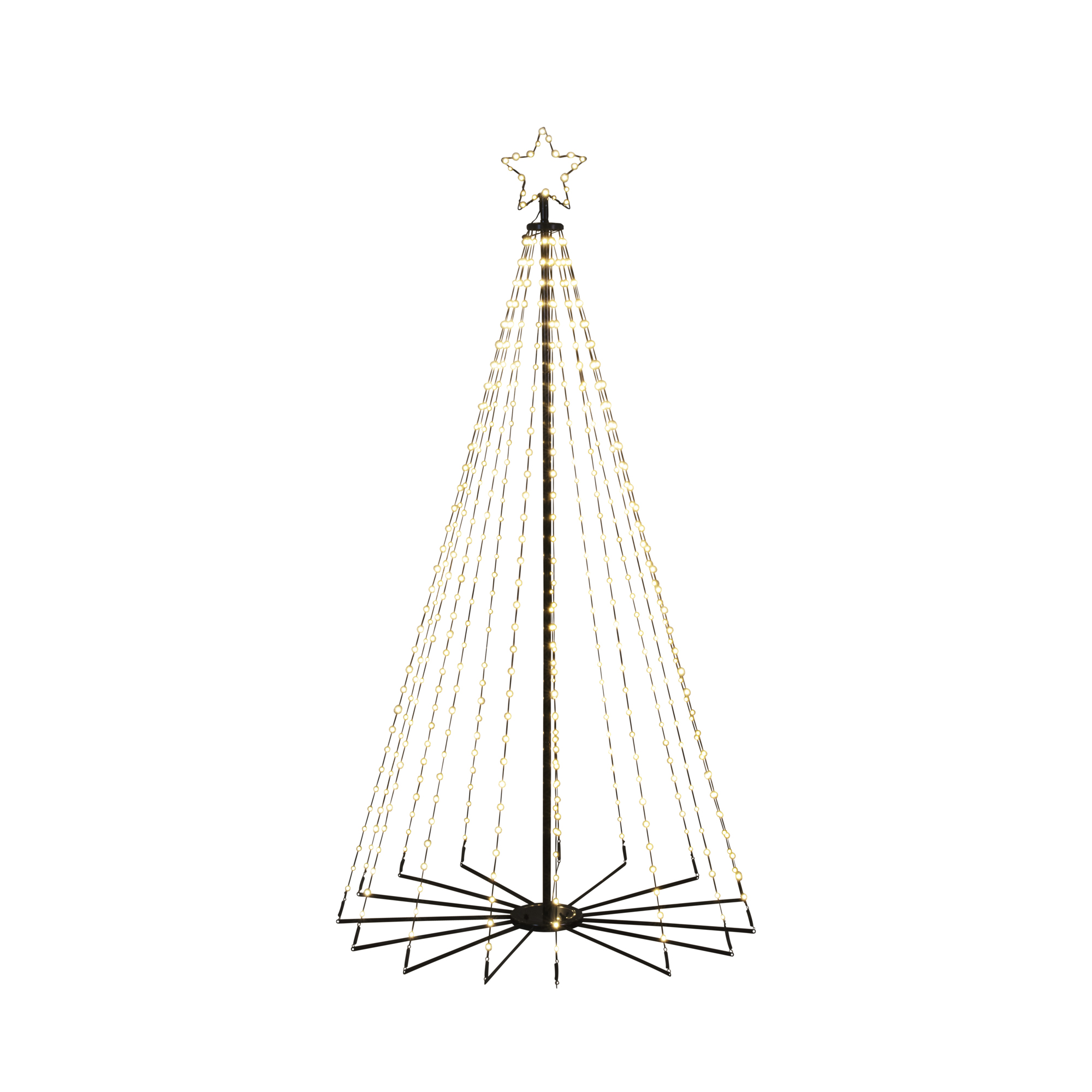Dekorationsbelysning Gnosjö Konstsmide Metallgran LED