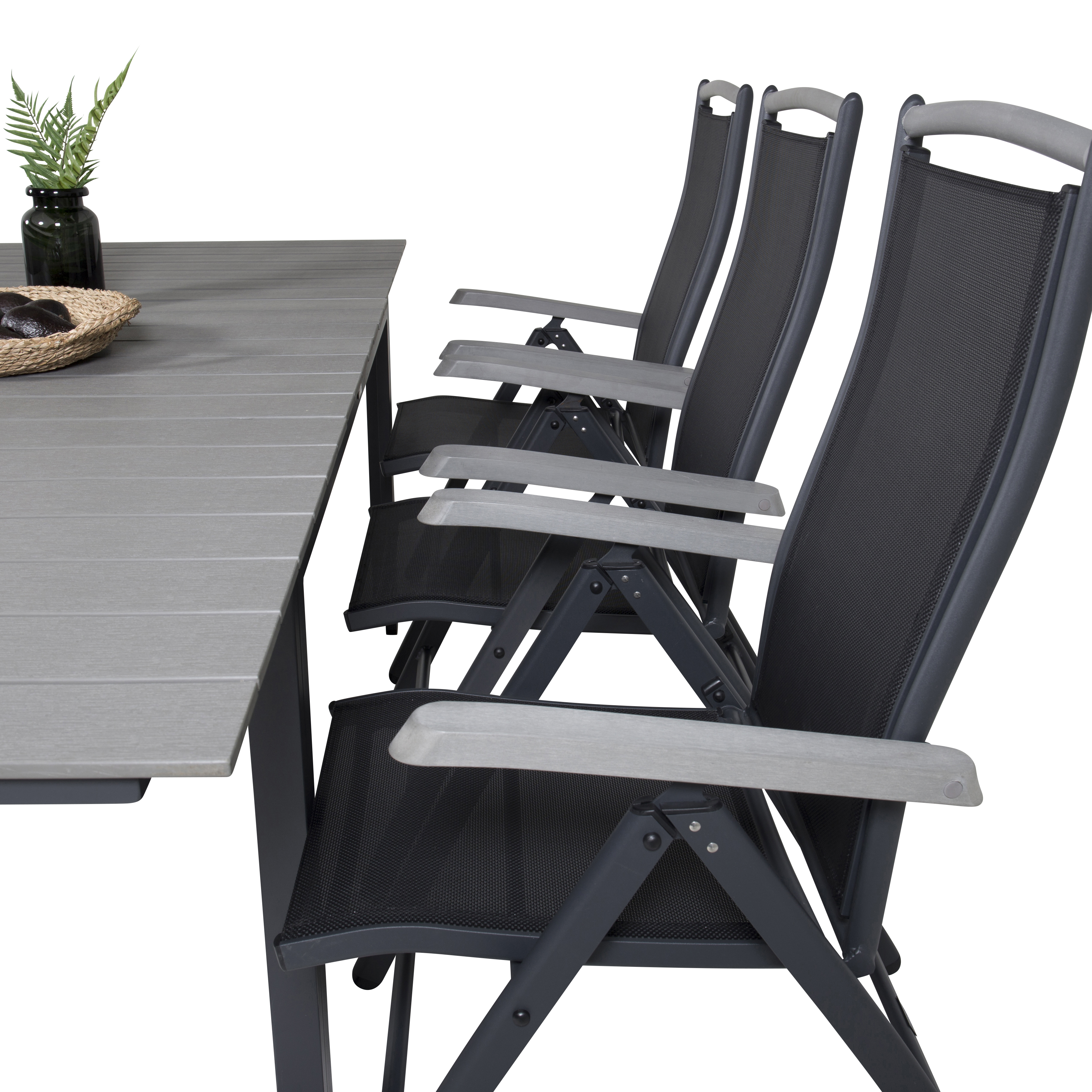 Matgrupp Venture Home Lova 160/240 med 6 Aleyna Stolar