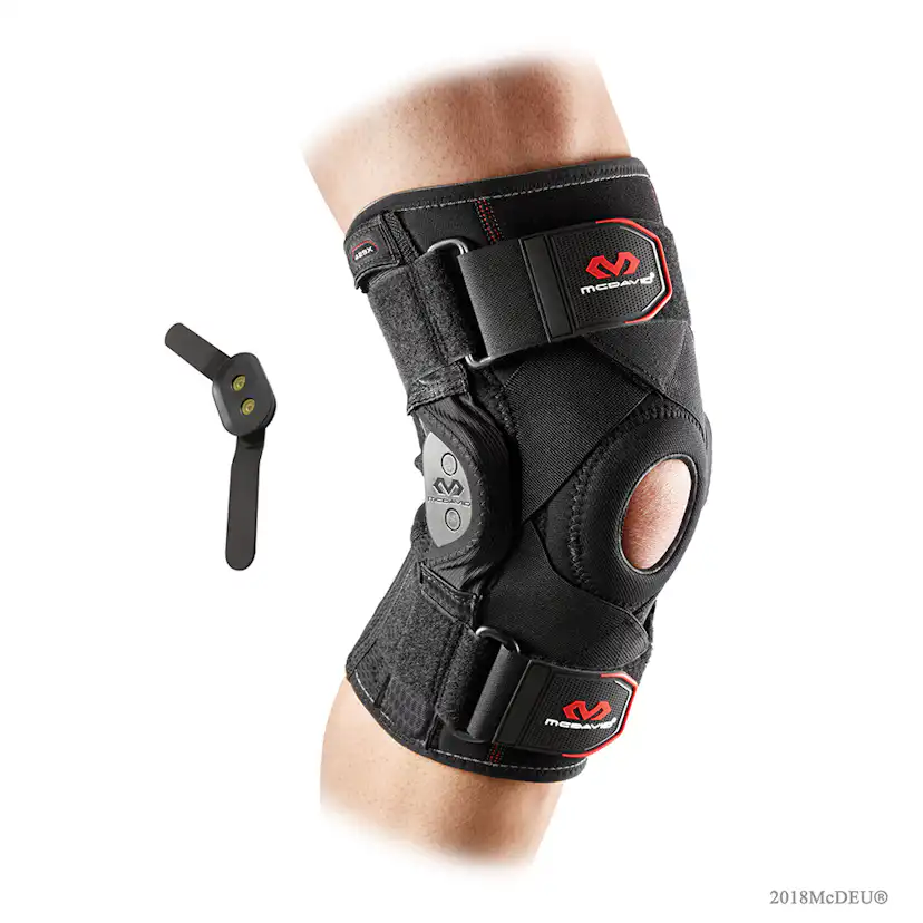 Knäskydd McDavid Hinged Crossing Straps