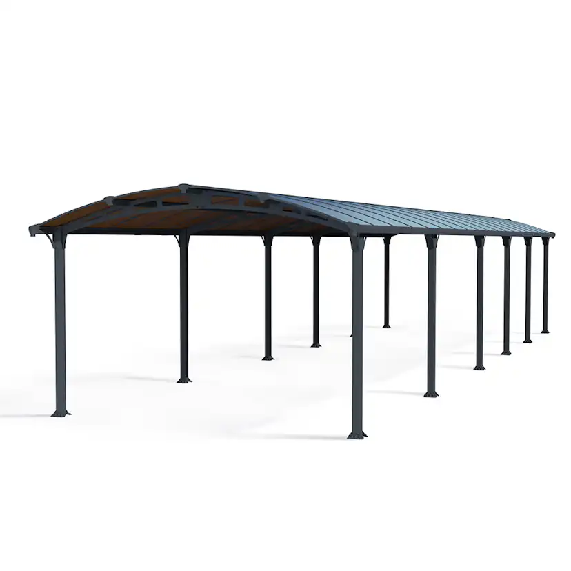 Dubbel Carport Canopia by Palram Arcadia I Metall 3,6x13 m
