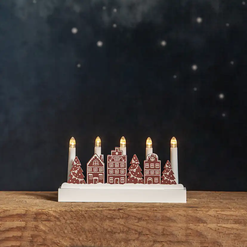 Adventsljusstake Star Trading Yuletid BO 5L