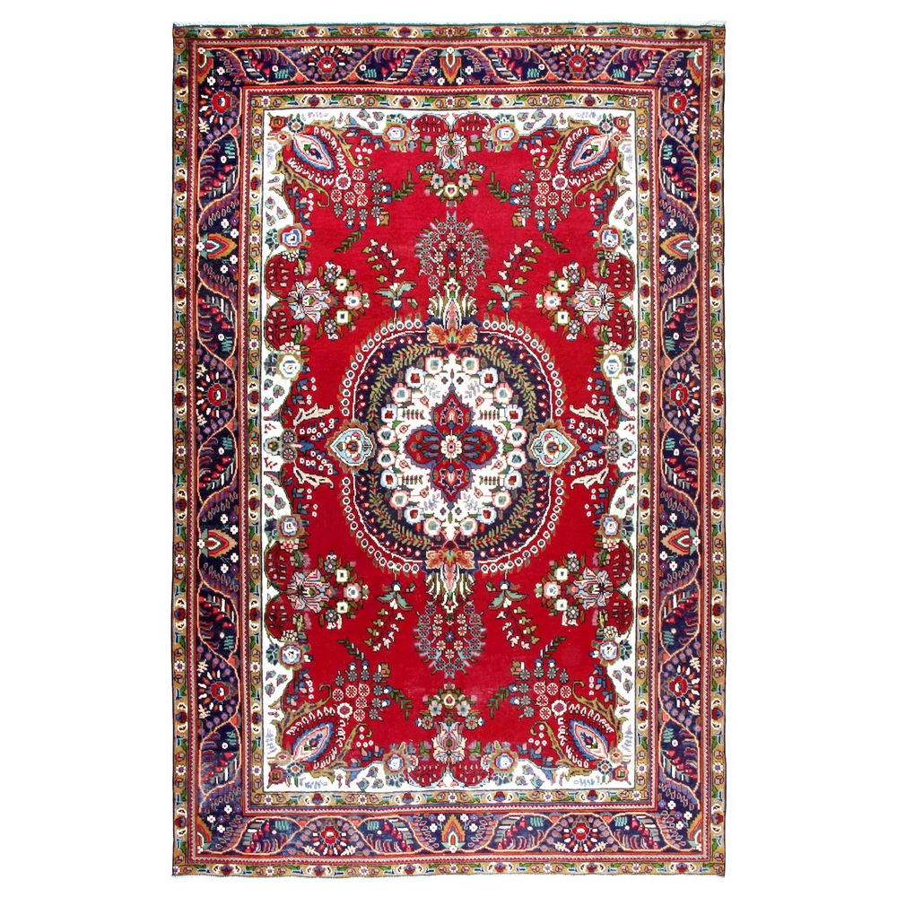 Persisk Matta Arkiio Tabriz Patina 190x303