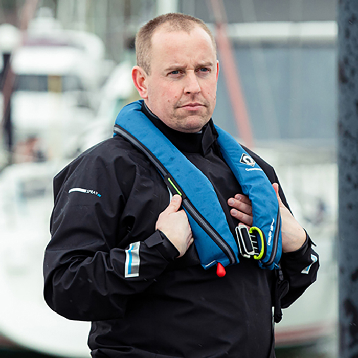 Flytväst Crewsaver Crewfit Auto 165N Sele Sport