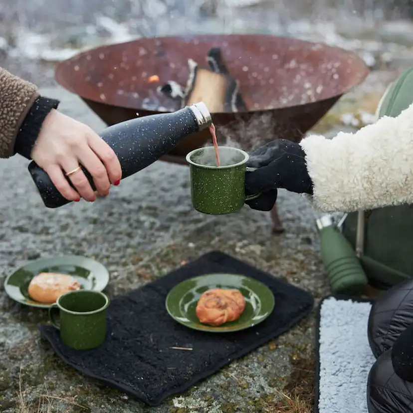Emaljtallrik Sagaform Doris Ø20 cm
