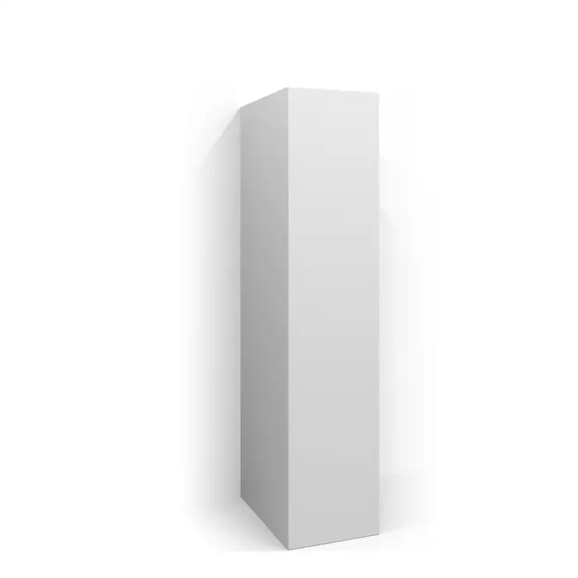 Tvätt & Tork Dörr Högskåp 180x40 Vit B: 400, H: 1800 mm, Vit