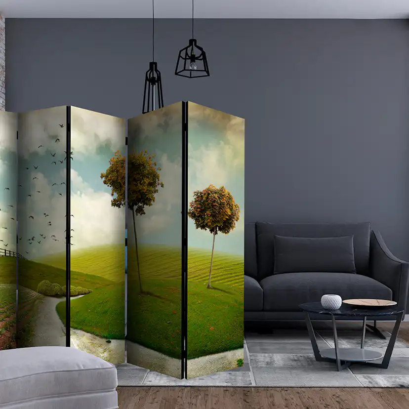 Rumsavdelare Skärmvägg Arkiio Autumn Landscape II 225x172 cm