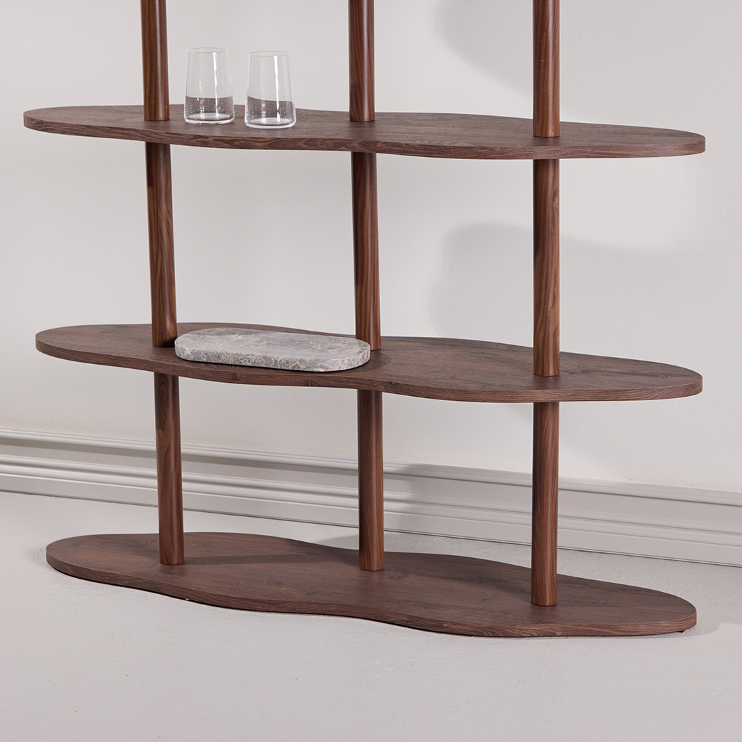 Bokhylla Vind Moln Öppen med 5 Hyllplan