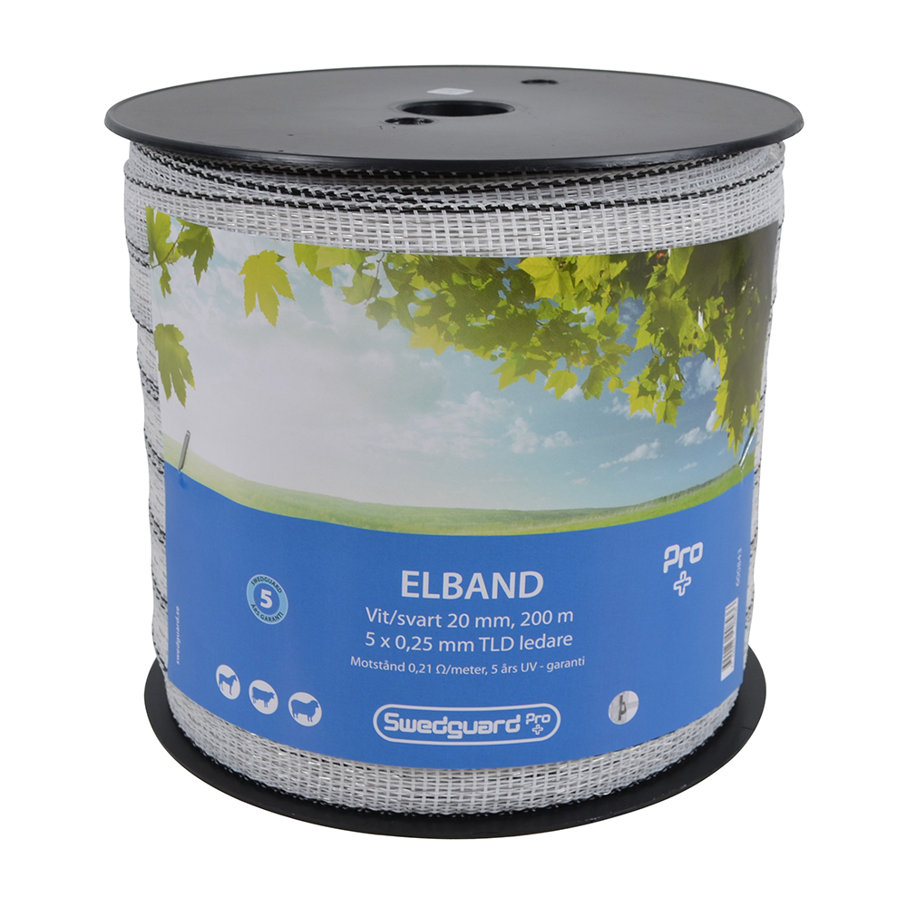 Elband Swedguard Pro+ 20 mm Vit/Svart