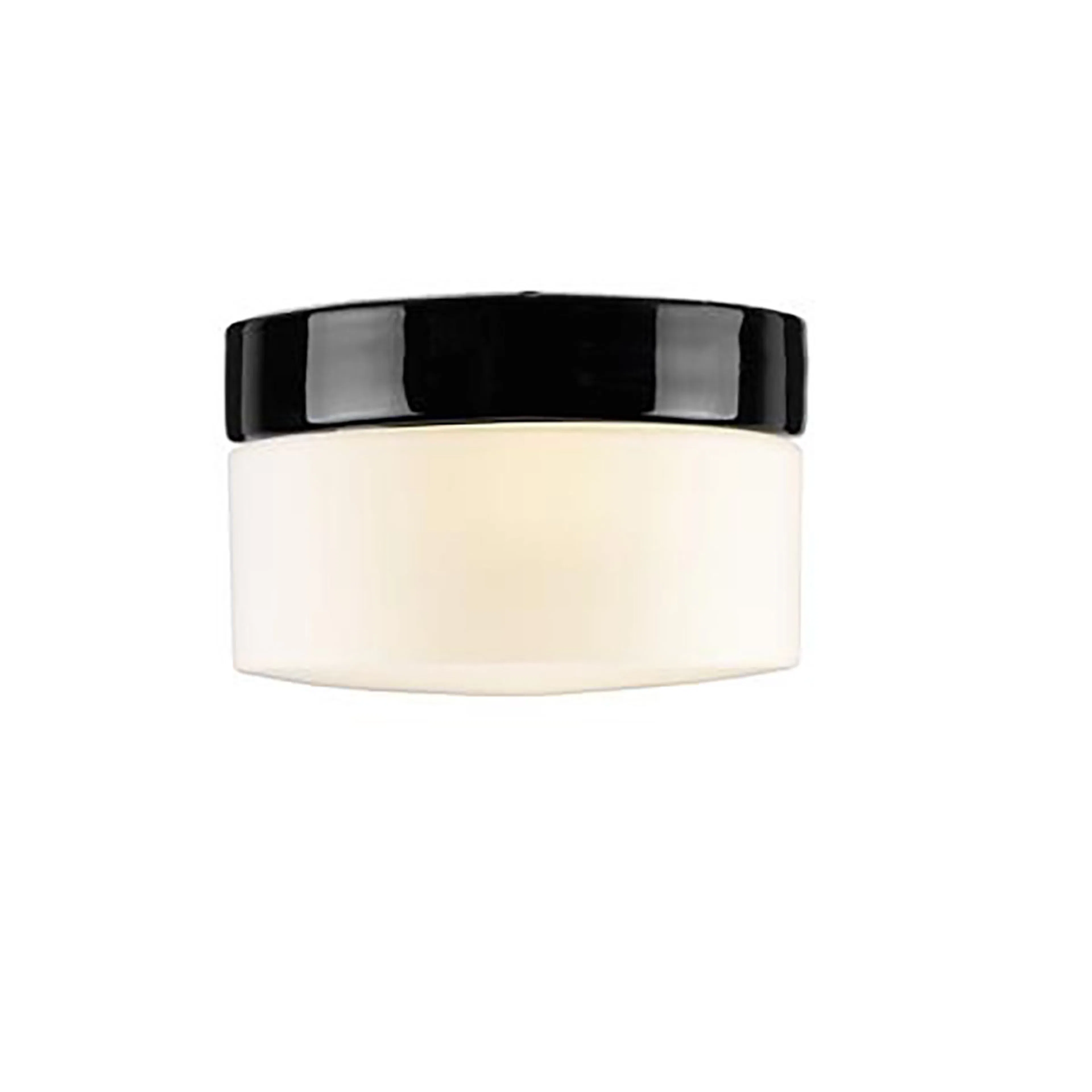ARM OPUS 200/131 SVA IP44 LED Svart/Matt Opalglas