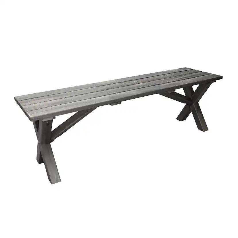 SCOTTSDALE bench 140 Grå, 1400 mm