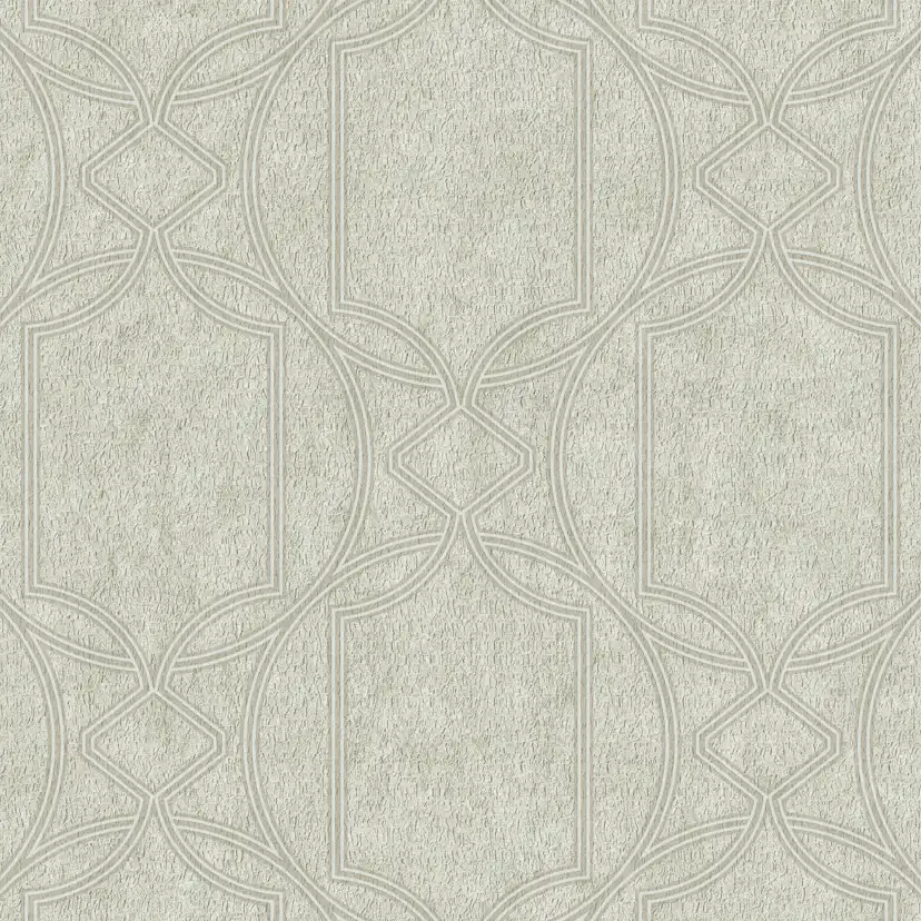 Tapet Boutique Deco Geometrisk Ecru