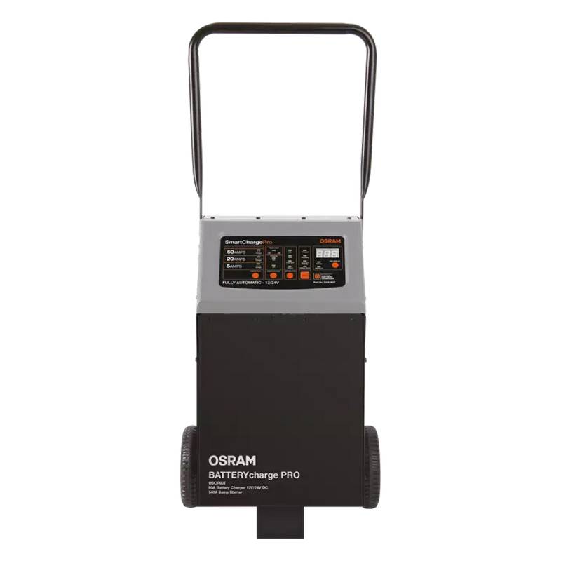 Smart Batteriladdare Osram Pro 60A + Startare 700A