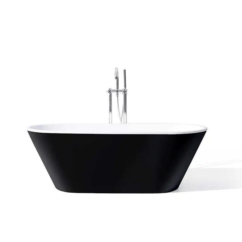 Badkar Bathlife Balans Svart