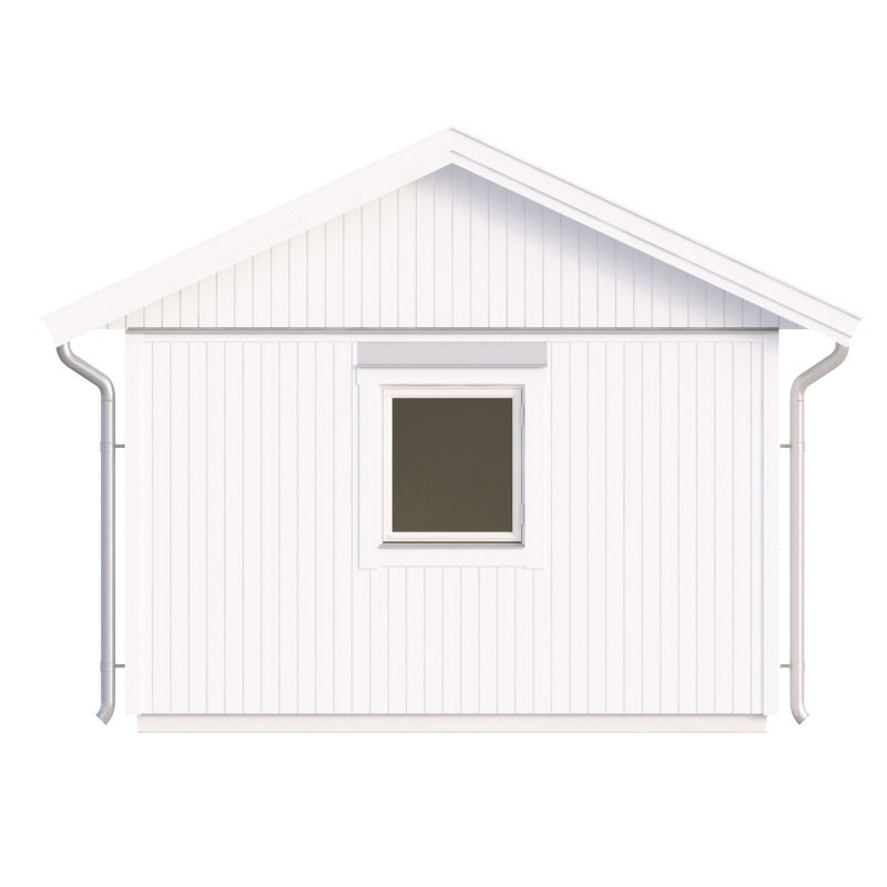 Attefallshus Vibostugan Njuta 25-1 24,3 m² Trähus med Sadeltak