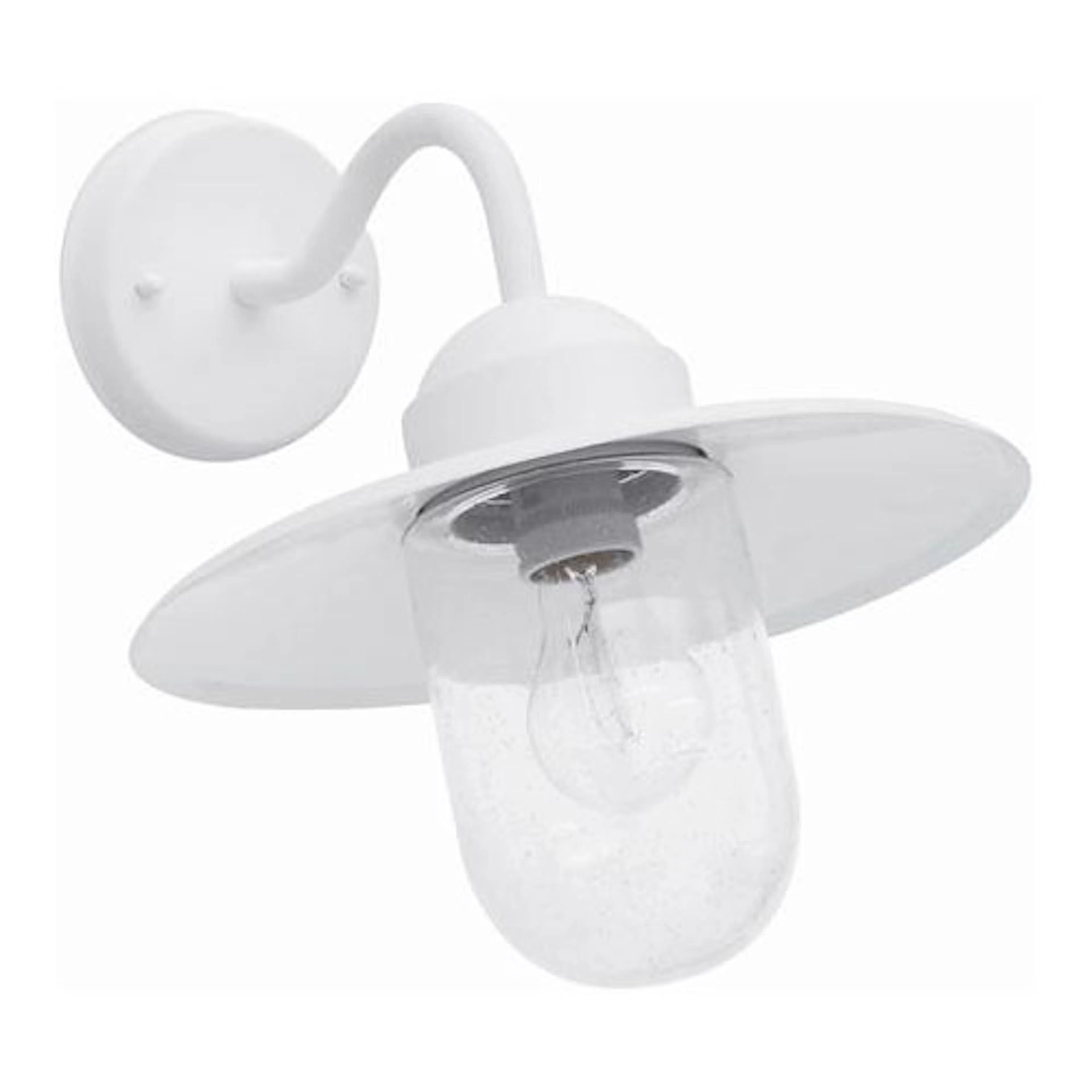 Orust Vägglampa 30gr Vit Ip44