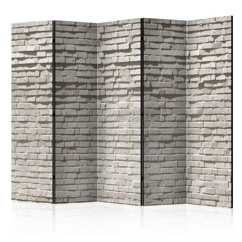 Rumsavdelare Skärmvägg Arkiio Brick Wall Minimalism II 225x172 cm