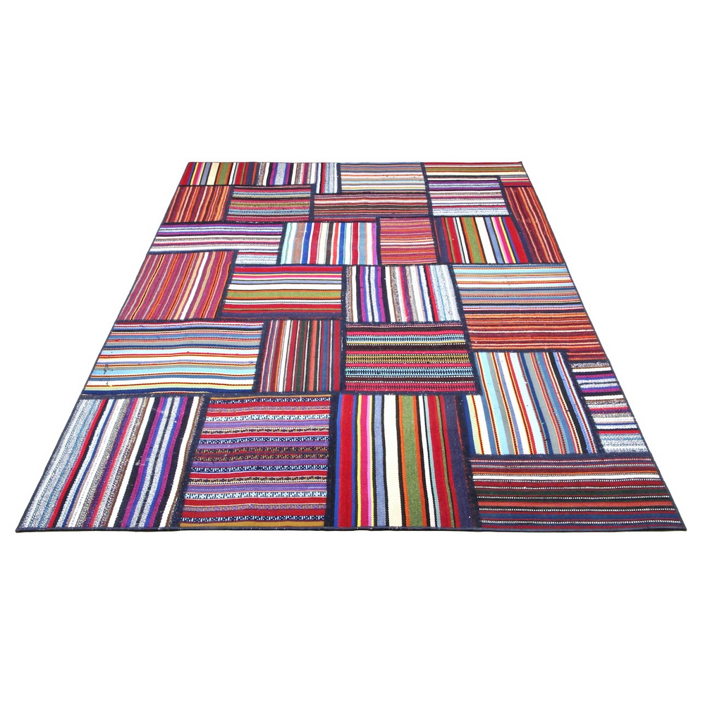 Persisk Patchworkmatta Arkiio Flerfärgad 153x207