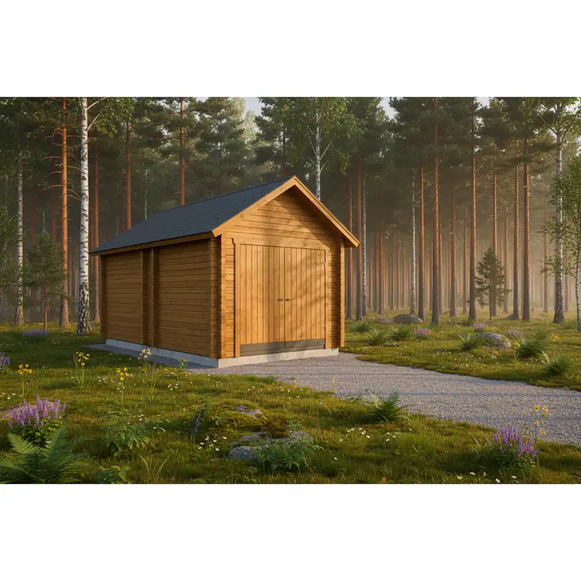 Husvagnsgarage LP Garden AT30T (29,9 m²)