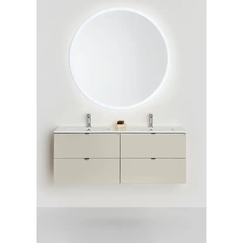 Tvättställsskåp Hafa Go 2x2 Lådor med Tvättställ Beige